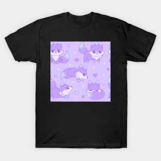 Purple Fox Galaxy T-Shirt